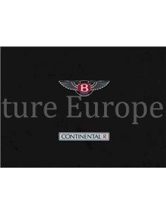 1991 BENTLEY CONTINENTAL R PERSMAP ENGELS