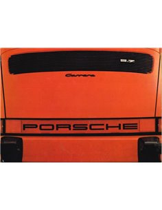 1974 PORSCHE 911 BROCHURE DUITS