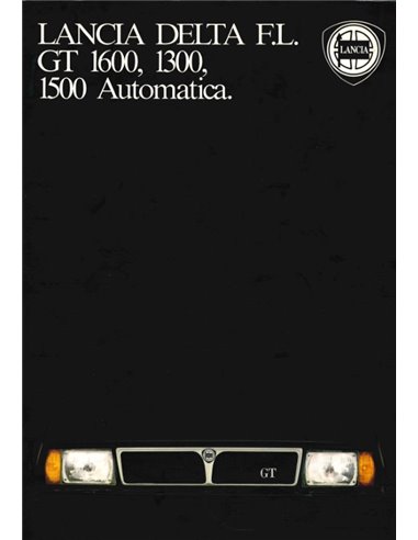 1982 LANCIA DELTA BROCHURE NEDERLANDS