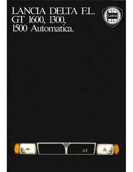 1982 LANCIA DELTA BROCHURE NEDERLANDS