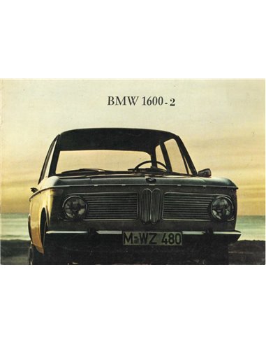 1965 BMW 1600-2 BROCHURE DUTCH