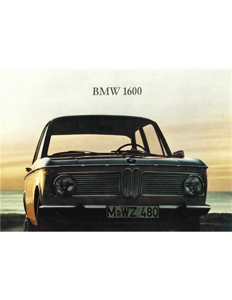 1965 BMW 1600 PROSPEKT NIEDERLÄNDISCH