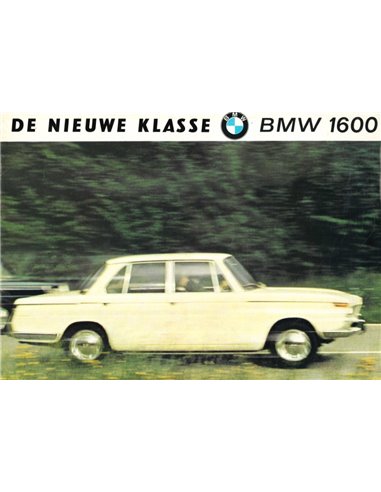 1965 BMW 1600 BROCHURE DUTCH