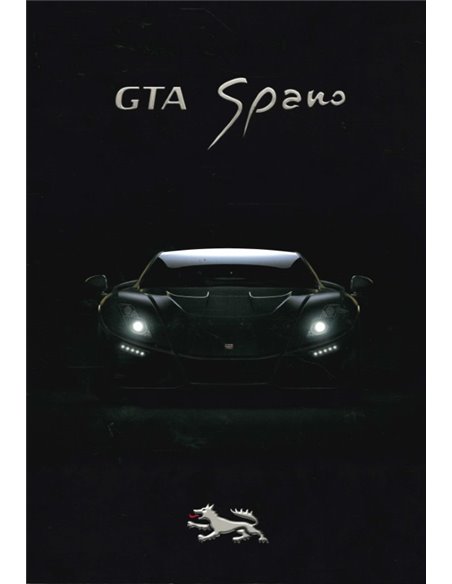 2012 GTA MOTOR SPANO BROCHURE ENGLISH
