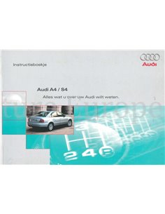 1999 AUDI A4 | S4 OWNERS MANUAL DUTCH