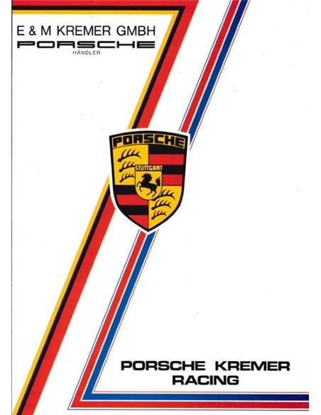 1990 PORSCHE KREMER RACING PRESSKIT ENGLISH
