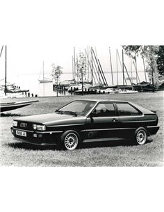 1987 AUDI QUATTRO PRESSEMAPPE DEUTSCH 2