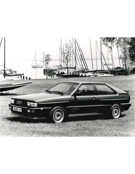 1987 AUDI QUATTRO PERSMAP DUITS