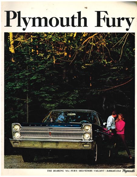 1965 PLYMOUTH FURY BROCHURE ENGELS (US)