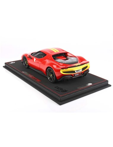 2021 FERRARI 296 GTB ASETTO FIORANO ROSSO CORSA BBR MODELCAR X/99