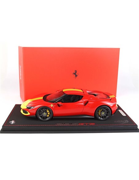 2021 FERRARI 296 GTB ASETTO FIORANO ROSSO CORSA BBR MODELCAR X/99