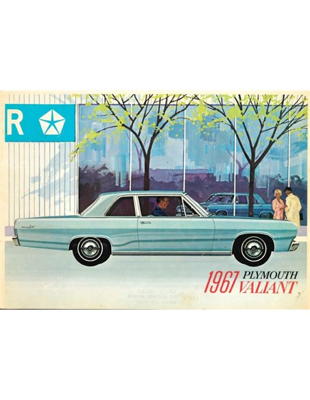 1967 PLYMOUTH VALIANT BROCHURE NEDERLANDS