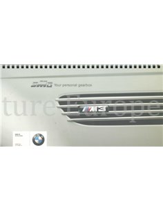 2001 BMW M3 (SMG II) BROCHURE GERMAN