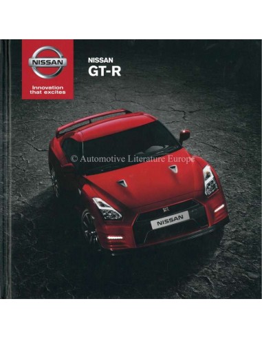 2015 NISSAN GT-R / NISMO HARDCOVER PROSPEKT FRANZÖSISCH