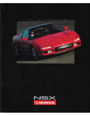 1990 HONDA NSX PRESSEPROSPEKT ENGLISCH
