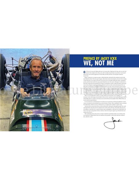 JACKY ICKX, HIS AUTHORISED COMPETITION HISTORY