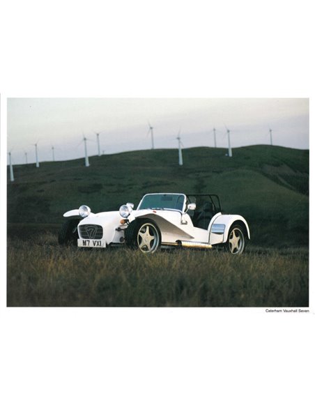 1994 CATERHAM PROGRAMMA PERSMAP ENGELS