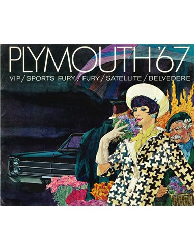 1967 PLYMOUTH PROGRAMM PROSPEKT NIEDERLÄNDISCH