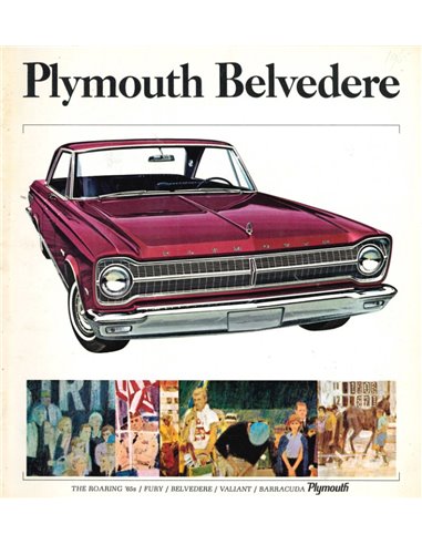 1965 PLYMOUTH BELVEDERE BROCHURE ENGLISH