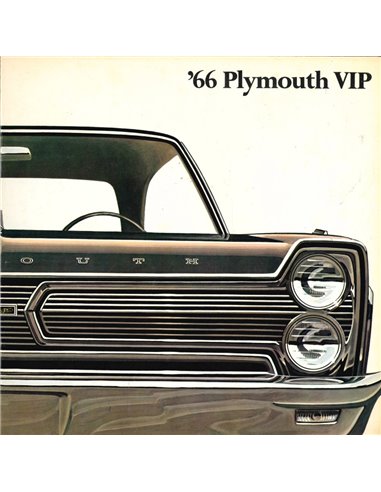 1966 PLYMOUTH VIP BROCHURE ENGLISH