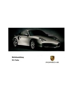 2001 PORSCHE 911 TURBO INSTRUCTIEBOEKJE DUITS
