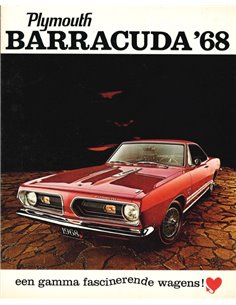 1969 PLYMOUTH VALIANT | BARRACUDA PROSPEKT NIEDERLÄNDISCH