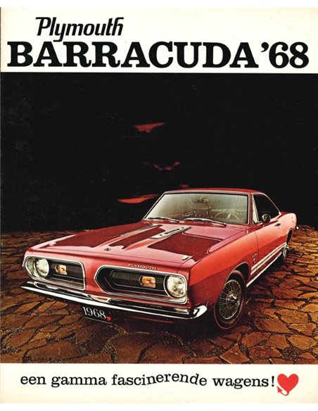 1969 PLYMOUTH VALIANT | BARRACUDA BROCHURE NEDERLANDS