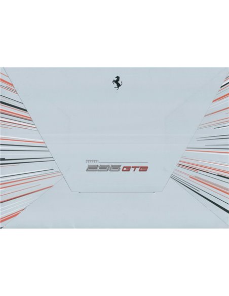 2022 FERRARI 296 GTB PORTFOLIO ENGLISCH