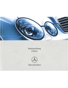 2006 MERCEDES BENZ E CLASS OWNERS MANUAL GERMAN