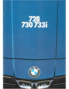 1978 BMW 7 SERIE BROCHURE NEDERLANDS