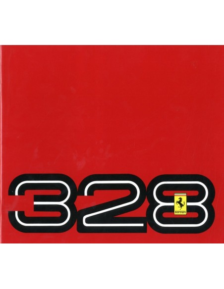 1986 FERRARI 328 GTB & GTS BROCHURE 394/85