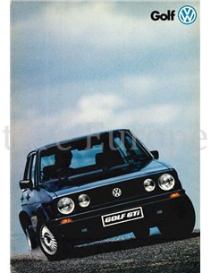 1990 VOLKSWAGEN GOLF BROCHURE ENGELS | AFRIKAANS