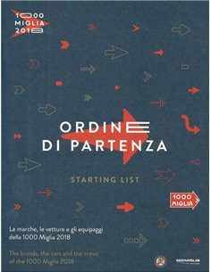 2018 MILLE MIGLIA JAHRESKATALOG ITALIENISCH | ENGLISCH