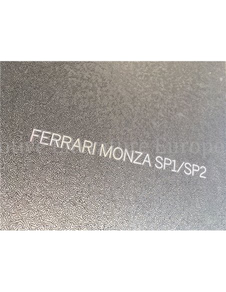 2021 FERRARI MONZA SP1 | SP2 BROCHURE ENGLISH