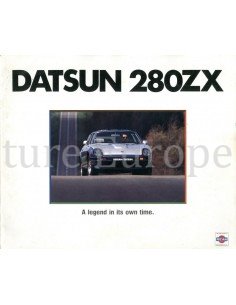 1981 DATSUN 280ZX BROCHURE ENGELS
