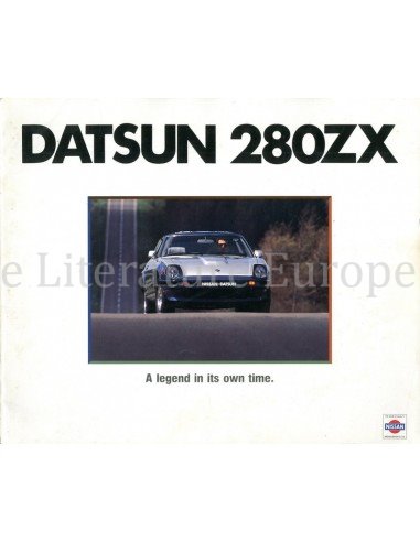 1981 DATSUN 280ZX BROCHURE ENGELS