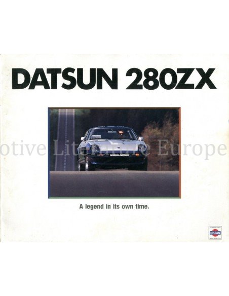 1981 DATSUN 280ZX BROCHURE ENGELS