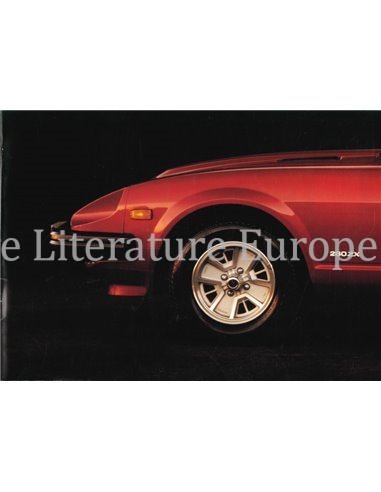 198 DATSUN 280ZX BROCHURE ENGLISH