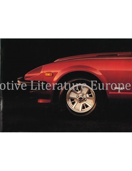 198 DATSUN 280ZX BROCHURE ENGLISH