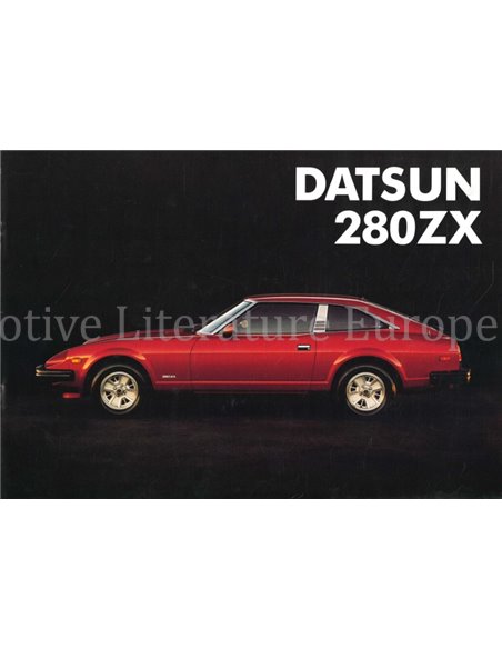 最大10%OFFクーポン DATSUN 1981 280ZX ENGLISH BROCHURE 着せ替え服・アウトフィット