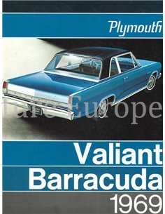1969 PLYMOUTH BARRACUDA BROCHURE DUTCH