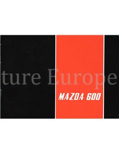 1962 MAZDA 600 PROSPEKT ENGLISCH