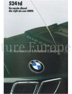 1984 BMW 5ER PROSPEKT NIEDERLÄNDISCH