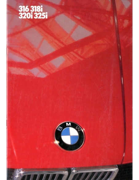 1985 3 SERIE SEDAN BROCHURE NEDERLANDS