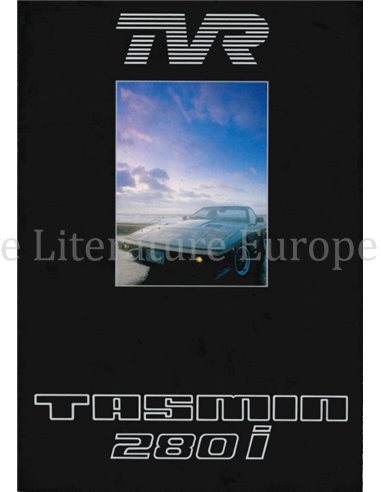 1980 TVR TASMIN 280I BROCHURE ENGLISH