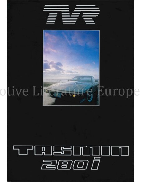 1980 TVR TASMIN 280I BROCHURE ENGLISH