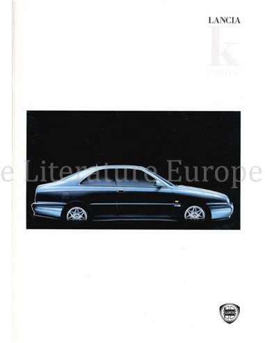 1998 LANCIA KAPPA COUPE BROCHURE DUTCH