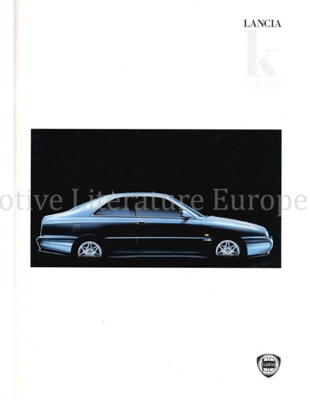 1998 LANCIA KAPPA COUPE BROCHURE DUTCH
