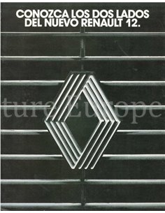 1990 RENAULT 12 BROCHURE SPAANS