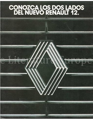 1990 RENAULT 12 BROCHURE SPAANS